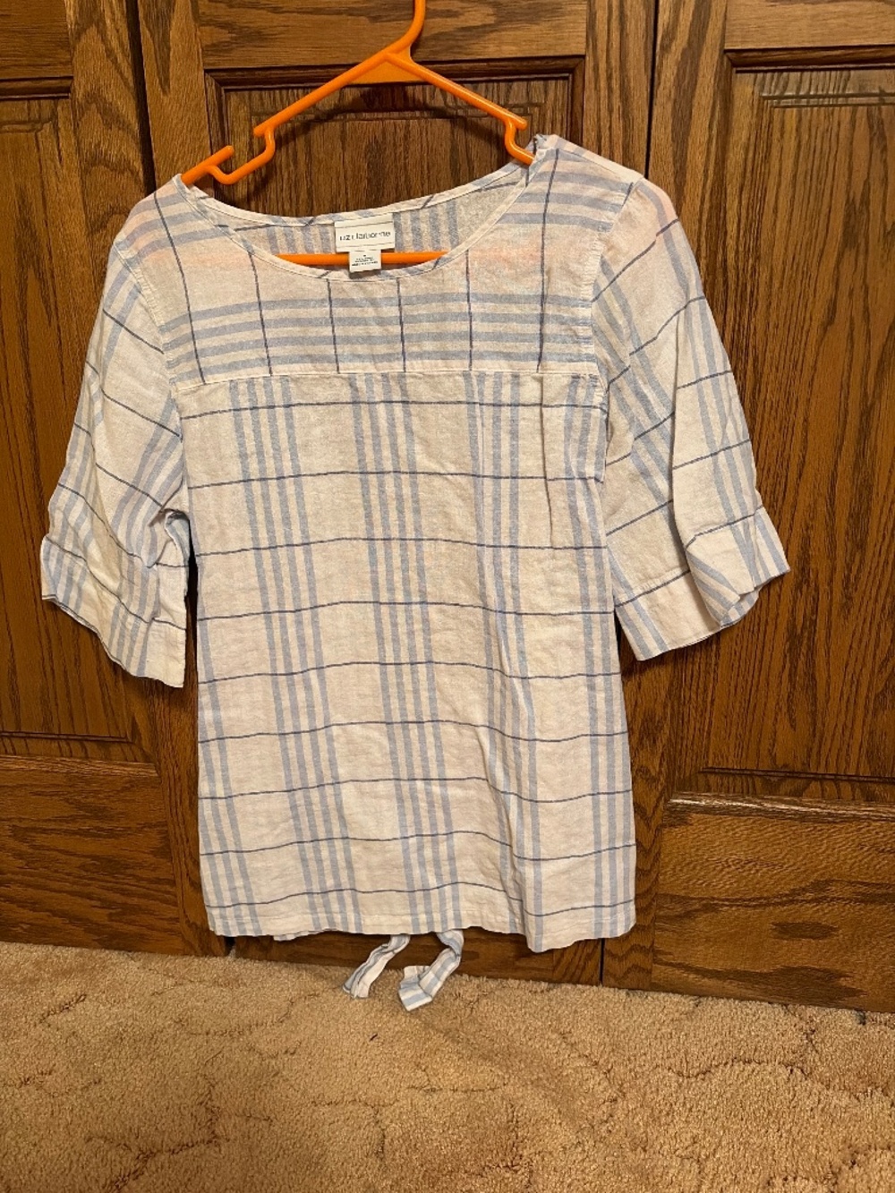 Women’s comfy cute draw back top